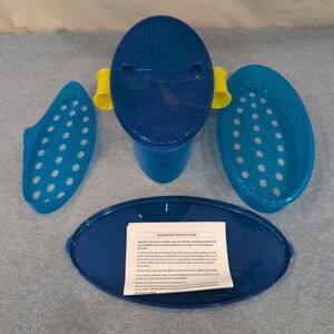 Pasta N More Microwave Cooker Steamer Strainer Lid As Seen‎ On TV Product